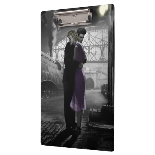 Die Abfahrt der Liebe Klemmbrett (Links)