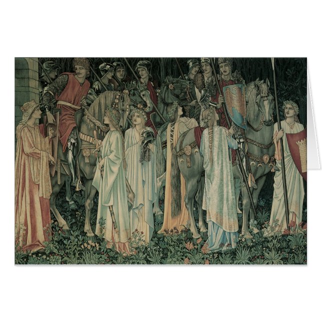 Die Abfahrt der Ritter (Vorderseite (Horizontal))