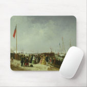 Die Abfahrt des Dampf-Pakets in Boulogne Mousepad (Mit Mouse)