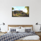 Die Abfahrt durch ThomasCole Leinwanddruck (Insitu (Schlafzimmer))