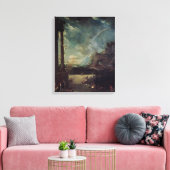 Die Abfahrt von Aeneas von Carthage Leinwanddruck (Insitu (Wohnzimmer))