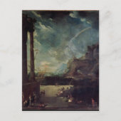 Die Abfahrt von Aeneas von Carthage Postkarte (Vorderseite)