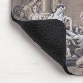 Die Abfahrt von Hector, c.1812 Mousepad (Ecke)