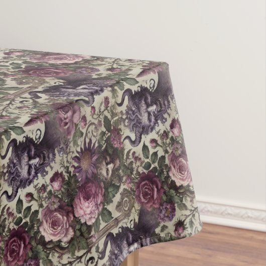 Die Abfrage des Lichtmusters - gotisches Mittelmus Tischdecke (Beispiel)