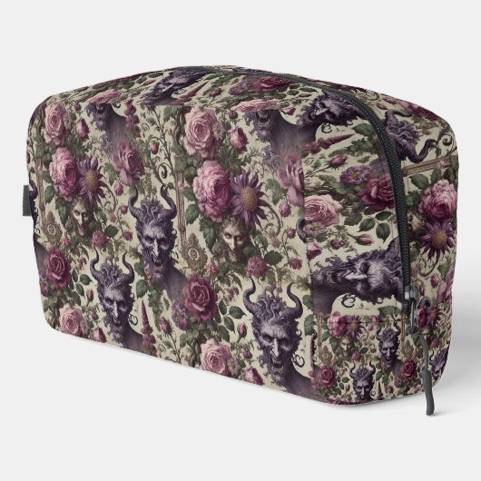 Die Abfrage von Licht - gotisches Barock Waschbeutel (Rechte Ecke)