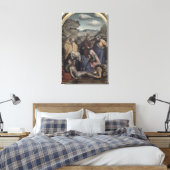Die Ablagerung (Öl auf Leinwand) Leinwanddruck (Insitu (Schlafzimmer))