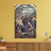 Die Ablagerung (Öl auf Leinwand) Leinwanddruck (Insitu (Wohnzimmer))