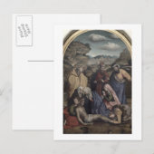 Die Ablagerung (Öl auf Leinwand) Postkarte (Vorne/Hinten)