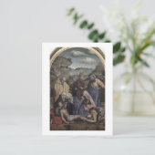 Die Ablagerung (Öl auf Leinwand) Postkarte (Stehend Vorderseite)