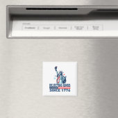Die Ablehnung von Königen seit 1776 Freiheitsstatu Magnet (In Situ (Geschirrspüler))