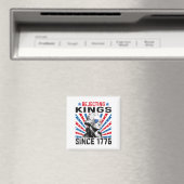 Die Ablehnung von Königen seit 1776 störte die Fla Magnet (In Situ (Geschirrspüler))