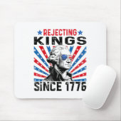 Die Ablehnung von Königen seit 1776 störte die Fla Mousepad (Mit Mouse)