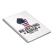 Die Ablehnung von Königen seit dem 4. Juli 1776 Notizblock (Rechte Seite)