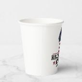 Die Ablehnung von Königen seit dem 4. Juli 1776 Pappbecher (Rechts)