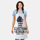 Die Ablehnung von Königen seit dem 4. Juli 1776 Schürze (Getragen)
