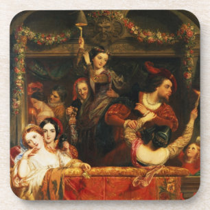 Die Ablenkung des Moccoletti - das letzte Untersetzer