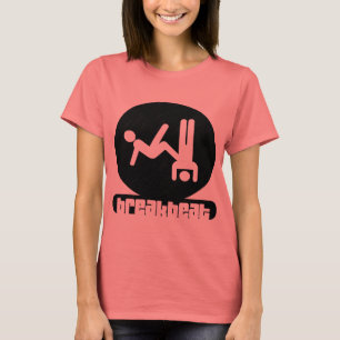 Die Abnutzungs-T - Shirt der Breakbeat-Frauen