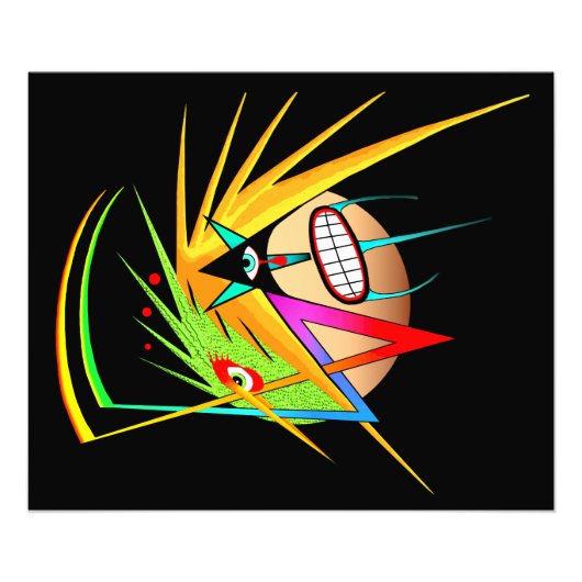 Die Abrechnung II 24" X 20" Fotodruck (Vorne)