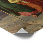 Die Abreise der Apostel, 1845 Poster (Ecke)