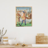 Die Abreise von Aeneas Poster (Küche)