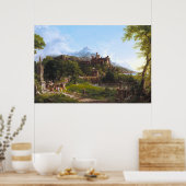 Die Abreise von Thomas Cole Poster (Küche)