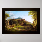 Die Abreise von Thomas Cole Poster (Vorne)