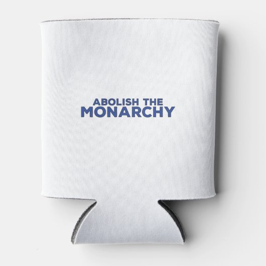 Die Abschaffung der Monarchie Dosenkühler (Vorderseite)