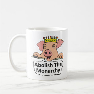 Die Abschaffung der Monarchie Kaffeetasse