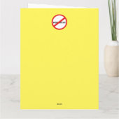 Die Abschaffung der Monarchie Karte (Rückseite)