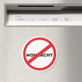 Die Abschaffung der Monarchie Magnet (In Situ (Geschirrspüler))