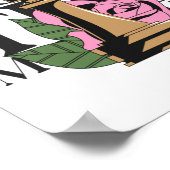 Die Abschaffung der Monarchie Poster (Ecke)