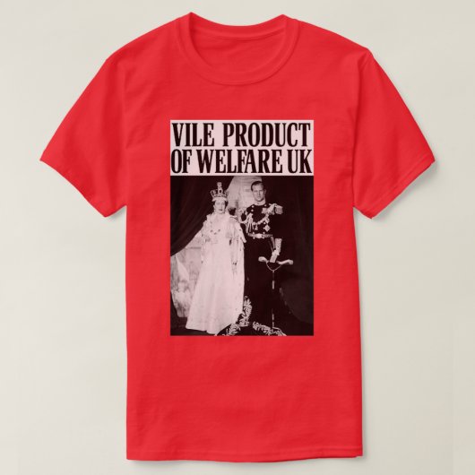 Die Abschaffung der Monarchie T-Shirt (Design vorne)