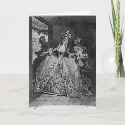 Die Abschiede Karte (Vorderseite)