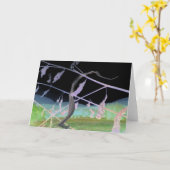 "Die Abschiedsnake" verwandelte Snakeskin Karte (Gelbe Blume)