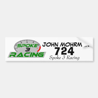 die abschließende Speiche 3, Reißnagel, JOHN Autoaufkleber