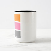 Die abschließende Wager-Tasse Zweifarbige Tasse (Mittel)