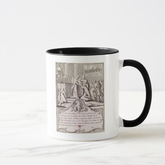 Die Abschwörung von Henri IV Tasse (Rechts)