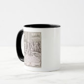 Die Abschwörung von Henri IV Tasse (Vorderseite Links)
