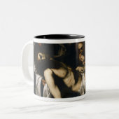 Die Absetzung 2 Zweifarbige Tasse (Vorderseite Links)