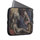 Die Absetzung (Öl auf Leinwand) Laptopschutzhülle (Vorne Rechts)