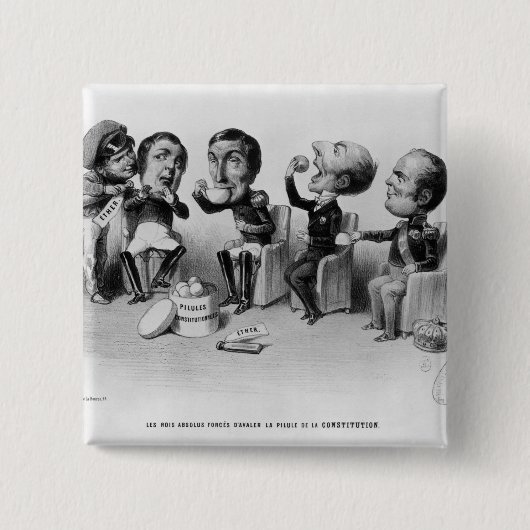 Die absoluten Könige Forced, zum der Pille zu Button (Vorderseite)