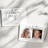 Die Absolventen | 2 Partei für den doppelten Absch Einladung