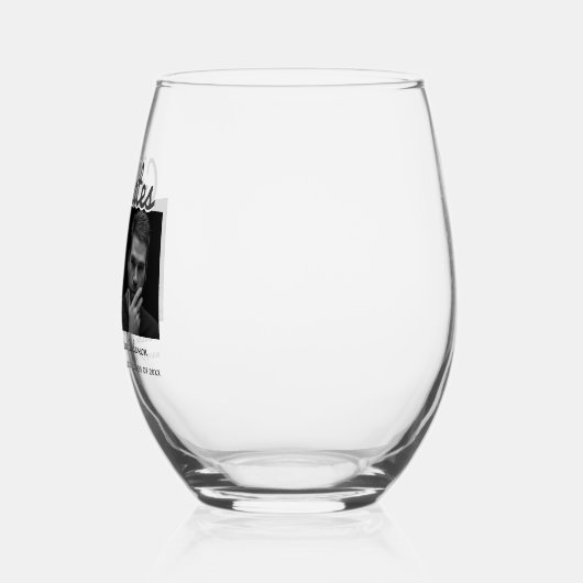 Die Absolventen | 2 Partei für den doppelten Absch Weinglas Ohne Stiel (Links)