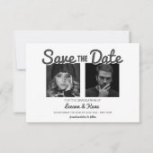 Die Absolventen | Abschlussfeier Save The Date (Vorderseite)