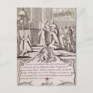 Die Abspaltung von Henri IV Postkarte