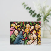 Die Abstammung des Heiligen Geistes, c.1400 Postkarte (Stehend Vorderseite)