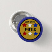 Die Abstimmung 2026 Button (Vorne & Hinten)