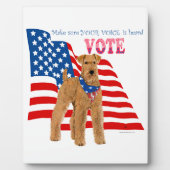 Die Abstimmung beenden Fotoplatte (Vorderseite)