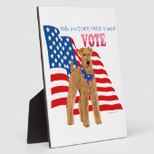 Die Abstimmung beenden Fotoplatte (Seite)