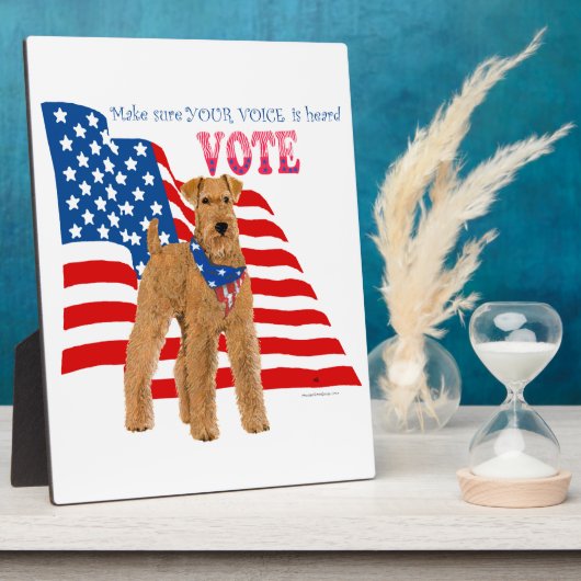 Die Abstimmung beenden Fotoplatte (Seite)